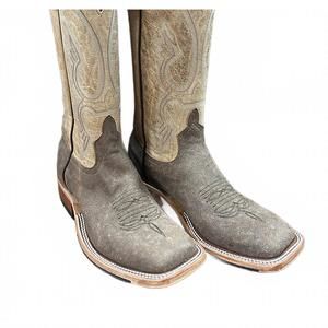 NEW ANDERSON BEAN BOOTS men's eastwood camel exotic hybrid sole boot in brown/bo